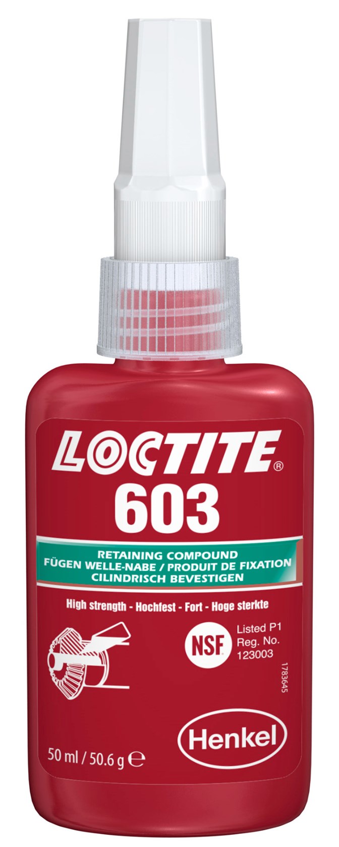 LOCTITE 603 BO50ML EGFD / 142442