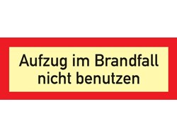 Brandschutzzeichen <bolditalic>HIGH</bolditalic><bold>LIGHT</bold>