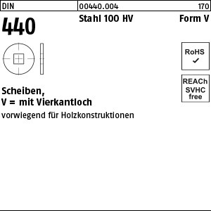 DIN 440 Stahl V 6,6 S