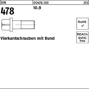 DIN 478 10.9 M 8 x 30 S