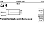 DIN 479 8.8 Vierkantschrauben mit Kernansatz 
