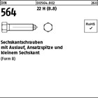 DIN 564 22 H (8.8) Sechskantschrauben mit Auslauf, Ansatzspitze und kleinem Sech
