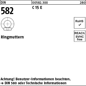 DIN 582 C15E M 6 S