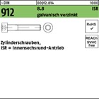 ~DIN 912 8.8 ISR galvanisch verzinkt Zylinderschrauben mit Innensechsrund 