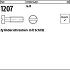 ISO 1207 4.8 Zylinderschrauben mit Schlitz 
