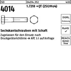 ISO 4014 1.7218 +QT (25CrMo4) Sechskantschrauben mit Schaft 