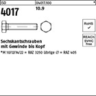 ISO 4017 10.9 Sechskantschrauben mit Gewinde bis Kopf 