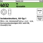 ISO 4032 10 flZnL 480h (zinklamellenbesch.) Sechskantmuttern, ISO-Typ 1 