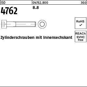 ISO 4762 8.8 M 3 x 4 S