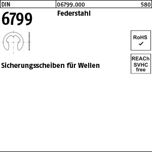 DIN 6799 Federstahl 1,5 S