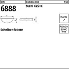 DIN 6888 Stahl C45+C Scheibenfedern 