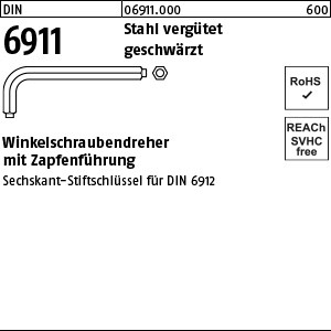 DIN 6911 Stahl SW 5 vergütet S