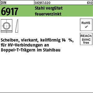 DIN 6917 C 45 / ÜH 13 feuerverzinkt tZn S