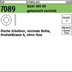 ISO 7089 Stahl 200 HV galvanisch verzinkt Flache Scheiben, normale Reihe, Produk