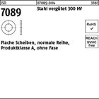 ISO 7089 Stahl, verg. 300 HV Flache Scheiben, normale Reihe, Produktklasse A, oh