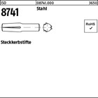 ISO 8741 Stahl Steckkerbstifte 