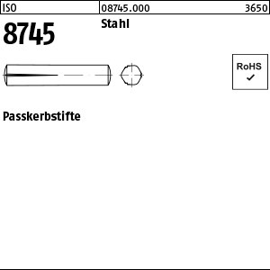 ISO 8745 Stahl 1,5 x 6 S
