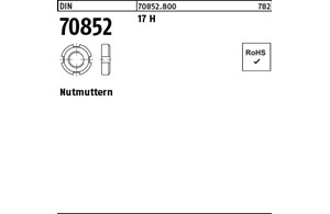 DIN 70852 17 H Nutmuttern 
