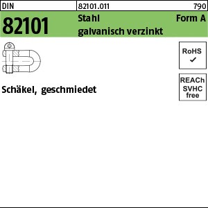 DIN 82101 Stahl A GR. 0,16 galv. verzinkt gal Zn S