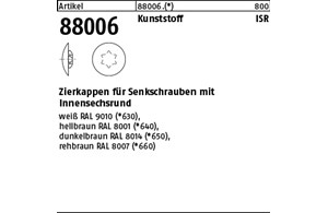 Artikel 88006 Kunststoff ISR, rehbraun Zierkappen für ISR-Schrauben mit Innensec
