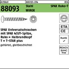 Artikel 88093 Stahl SPAX Ruko-T Oberfläche WIROX SPAX Universalschrauben mit Spi