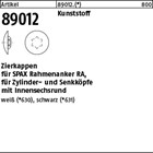 Artikel 89012 Kunststoff schwarz Kappen für SPAX-RA für Zylko und Seko mit Innen