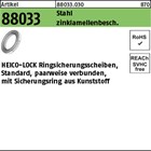 Artikel 88033 St. verg. zinklamellenbeschichtet HEICO-LOCK Ringsicherungsscheibe