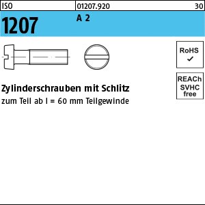 ISO 1207 A 2 M 2 x 3 A 2 S