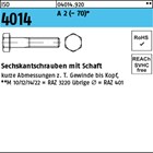 ISO 4014 A 2 - 70 Sechskantschrauben mit Schaft 