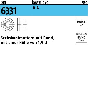 DIN 6331 A 4 M 8 SW 13 A 4 S