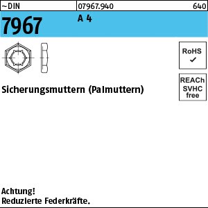 DIN 7967 A 4 M 8 A 4 S