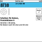 ISO 8738 A 4 160 HV Scheiben für Bolzen, Produktklasse A 
