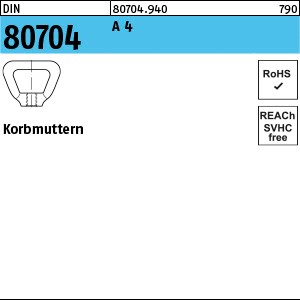 DIN 80704 A 4 M 8 A 4 S