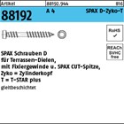 Artikel 88192 A 4 SPAX D-Zyko-T SPAX Schrauben D für Terrassen-Dielen, mit Fixie