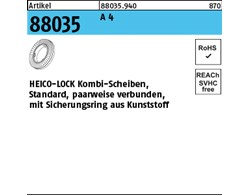 Artikel 88035 A 4 HEICO-LOCK Kombi-Scheiben 