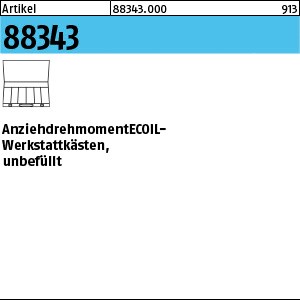 ART 88343 AMECOIL Werkstattkasten leer S