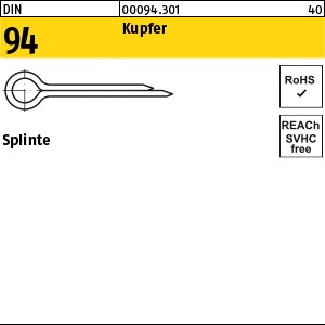 DIN 94 Kupfer 2 x 16 Cu S