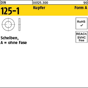 DIN 125 Kupfer A 5,3 Cu S
