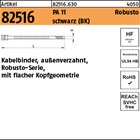 Artikel 82516 PA 11 Robusto schwarz Kabelbinder, außenverzahnt, Robusto-Serie, m
