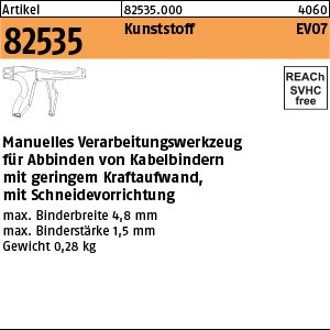 ART 82535 Verarbeitungswerkzeug EVO7 S