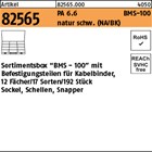 Artikel 82565 PA 6.6 BMS-100 natur schw. (NA/BK) Sortimentsbox BMS - 100 mit Bef