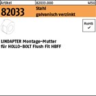 Artikel 82033 Stahl LINDAPETR Montagemuttern für HOLLO-BOLT FlushFit HBFF