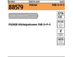 Artikel 88579 Mörtel FHB II-P-S FISCHER Mörtelpatronen FHB II-P-S 