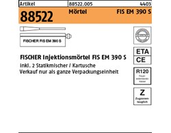 Artikel 88522 Mörtel FIS EM 390 S FISCHER Injektionsmörtel FIS EM 390 S 