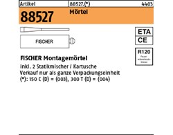 Artikel 88527 Mörtel FISCHER Montagemörtel 150 C(D) 