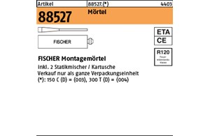 Artikel 88527 Mörtel FISCHER Montagemörtel 300 T 