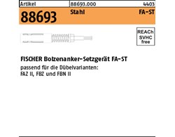 Artikel 88693 Stahl FA-ST FISCHER Blitzhammer FA-ST Bolzenanker-Setzgerät