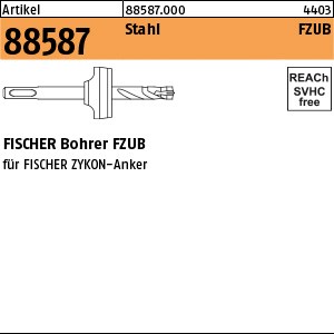 ART 88587 FISCHER-Zykon-Bohrer FZUB 10 x 40 S