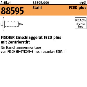 ART 88595 FISCHER-Einschlaggerät FZED 10 plus S