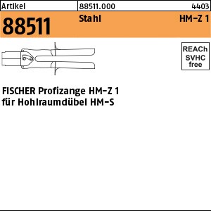 ART 88511 FISCHER-Montagezange HM-Z1 f. Hohlraumd. HM-S S